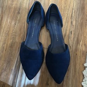 Blue suede shoes